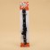 Fly collar "fish" luminous, with a bell and suspension, 30 x 1 cm, polyester, black