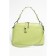 Bag Cross-Body Women's, genuine leather, Ludor Green, 24x6x17 cm