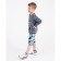 Short for a boy, camouflage gray, height 116-122 (34) cm