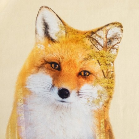 Apron "Ethel: Forest", 65 × 60 cm, cotton 100 %, sarzha, 190 g/m²-7