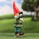 Garden figure "Gnome photographer" 10x10x27cm