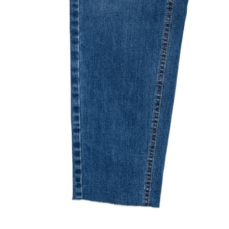 Women's jeans with a high landing CONTE Elegant Mom Fit, size M, color Mid Blue-8