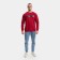 Male sweatshirt, burgundy color/print mix, size 48 (l)