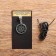 The amulet "Black Wolf", metal pudter, art casting