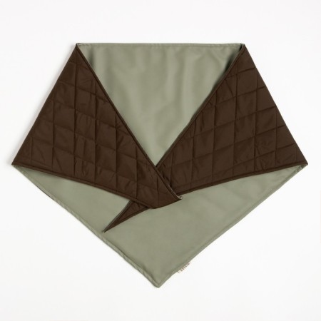 Women's scarf minku: casual collection color green-3