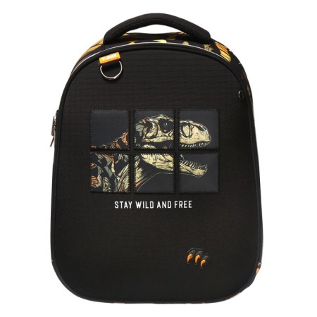 Frame backpack 38 x 29 x 17, Devente Choice Lite 17l, T-Rex, black 7033425-2