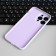 Borasco cover for the iPhone 14 Pro Max, Soft Touch, silicone, microfiber, lavender