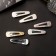 Invisibility for Herty hair (set 6 pcs) marble, 5.5 cm, mix