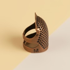 Sliding shoulder, for long nails, size m, bronze color