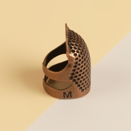 Sliding shoulder, for long nails, size m, bronze color