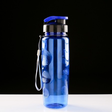 Water bottle, 650 ml, 23 x 7 cm, mix-4