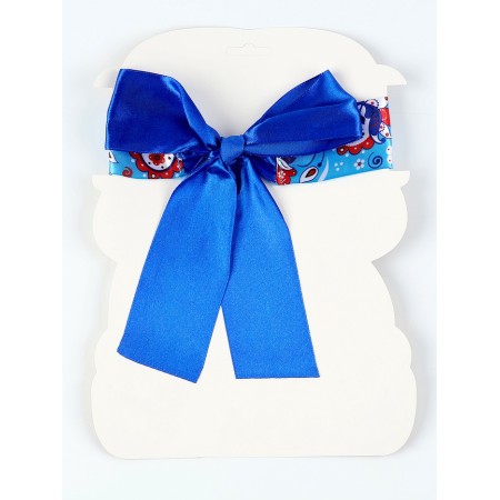 Carnival bandage "Maryushka", rr 50-58 cm, blue-2