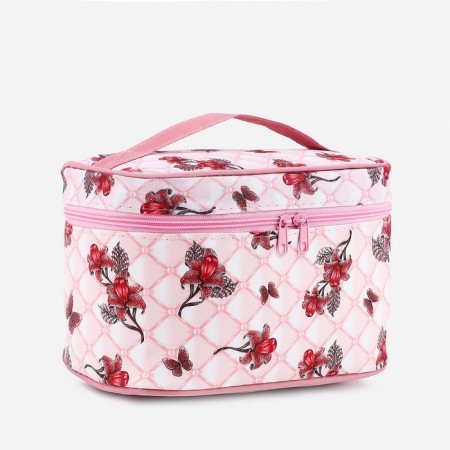 Lightning cosmetic bag, pink color