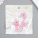 Acryl's work decor "Pink Kitenok" 3.3x3.4 cm