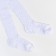 Pantyhose children's openwork, white color, height 104-110 cm