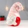 Souvenir Ceramics "Santa Claus, striped pink cap" 18x11.7x10.9 cm