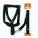 Acunition set is embossed, leash 120 x 1.5 cm, OG 36-49 cm, green-black