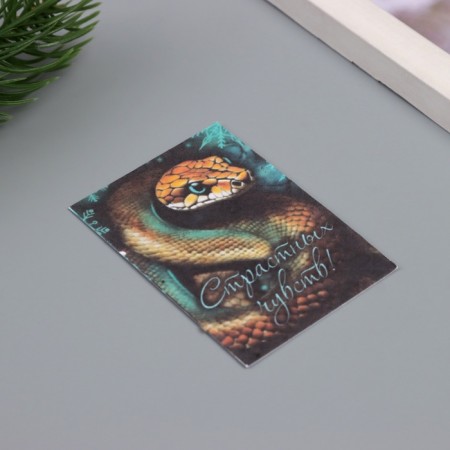 Postcard with seeds "grow itself" "passionate feelings" 5*7cm-1