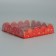 Box for confectionery with PVC “Happy New Year”, fireplace, 13 x 13 x 3 cm, new year