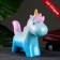 Piggy bank "Unicorn" marine sunset, 21x19cm