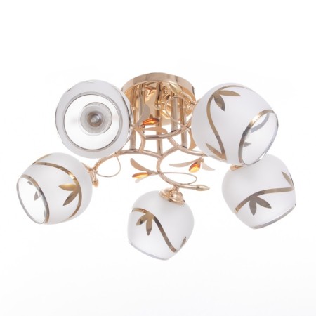 Jeannet chandelier 5x40W E27 Gold Model: 2800064