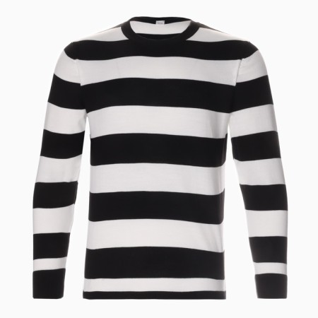 Jumper male minku: Knitwear Collection Black Color, Rr. 46-4