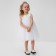 Платье для девочки MINAKU: PartyDress цвет белый, рост 104