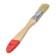 Brush flat bison 4-01003-020, natural bristles, wooden pen, 20mm