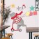 Plastic sticker Interior "Bear on Self -Cattle" 60x90 cm