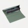 Women's wallet on magnets, green color
