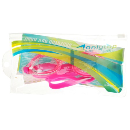Glasses for swimming children's Onlytop, berys, pink color-3