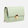 Bag Messenger Baby on fasteners, outer pocket, green color