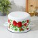 Cylindrical pan “Strawberry Polyana”, 2.9 l, metal cover, induction