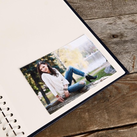 Photo album Fotografia magnetic "Classic" 20 sheets, 23x28 cm blue-6