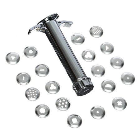 Metal extruder for plastic, press, 19 nozzles