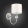 Wall lamp EVOLUCE. Sle111101-01. Linna. 1x40 watts, E14, 15x30 cm, chromium color