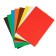 Cardboard of color A4, 8 sheets, 8 colors "Ray" bison, density 220 g/m2 Non.