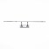 ST LUCE Painting SL595.111.01. 1x15 W, LED, 4000K, 75.5x5 cm, chromium color