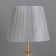 Board lamp 16884/1 E27 40W gold 22x22x35 cm Risalux