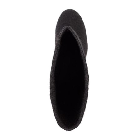 Women's boots, black color, size 40 (28)-3