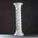Column "curled", high 100x33 cm