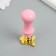 Printing for wax with a plastic handle Figure "Bunch of balloons of hearts" 6 cm