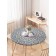 Tables on the table “Circum flowering”, round, oxford, elastic band, size 120x120 cm, diameter 75-100 cm