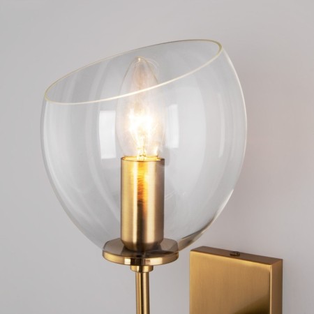 Sconces with a glass ceiling Arrista, 60W, E14, 21x13.5x37 cm-1