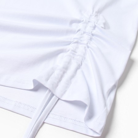 Women's T-shirt with Kulisk Minaku Regular Fit: White color, rr 48-6