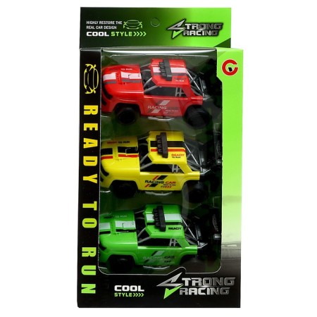 Set of machines "Speed", 3 pcs, inertia-7