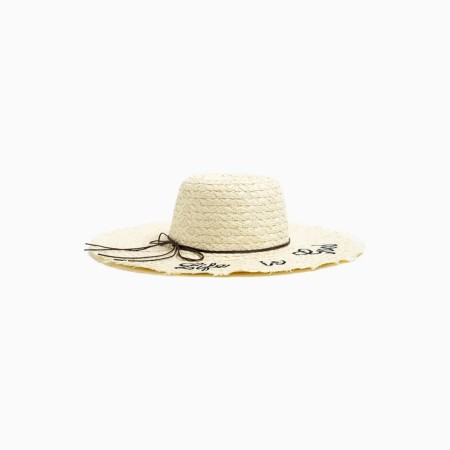 Women's hat "Life is good", size 54-56, white color