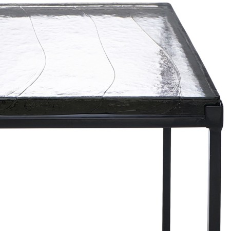 MAYEN FROSTED coffee table, 500 × 410 × 530 mm, black color-5