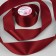 Satin tape, 50 mm × 23 ± 1 m, cherry color No. 37