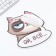 Mouse mat “oh, all”, 19.9 x 23.6 cm